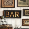 Wooden Bar Sign