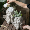 Cement Little Angel Planter - Small