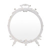 ROUND PEWTER MIRROR