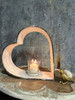 Vintage Style Iron Heart Candle Holder