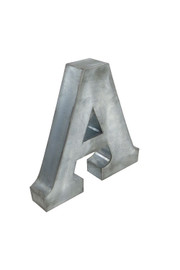 Metal Zinc Alphabet Letter