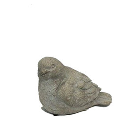 Sitting Cement Bird Statue 1