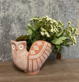 Concrete Bag Planter- Sac Cement Pot