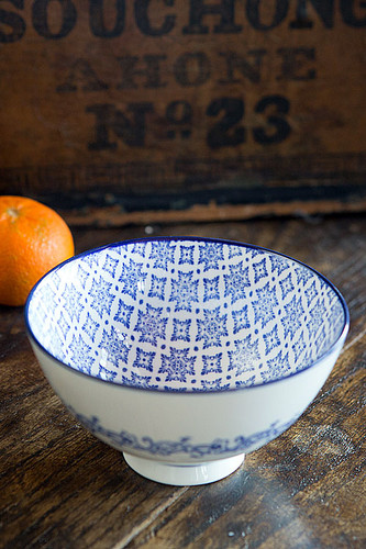 Blue and White Bowl - III