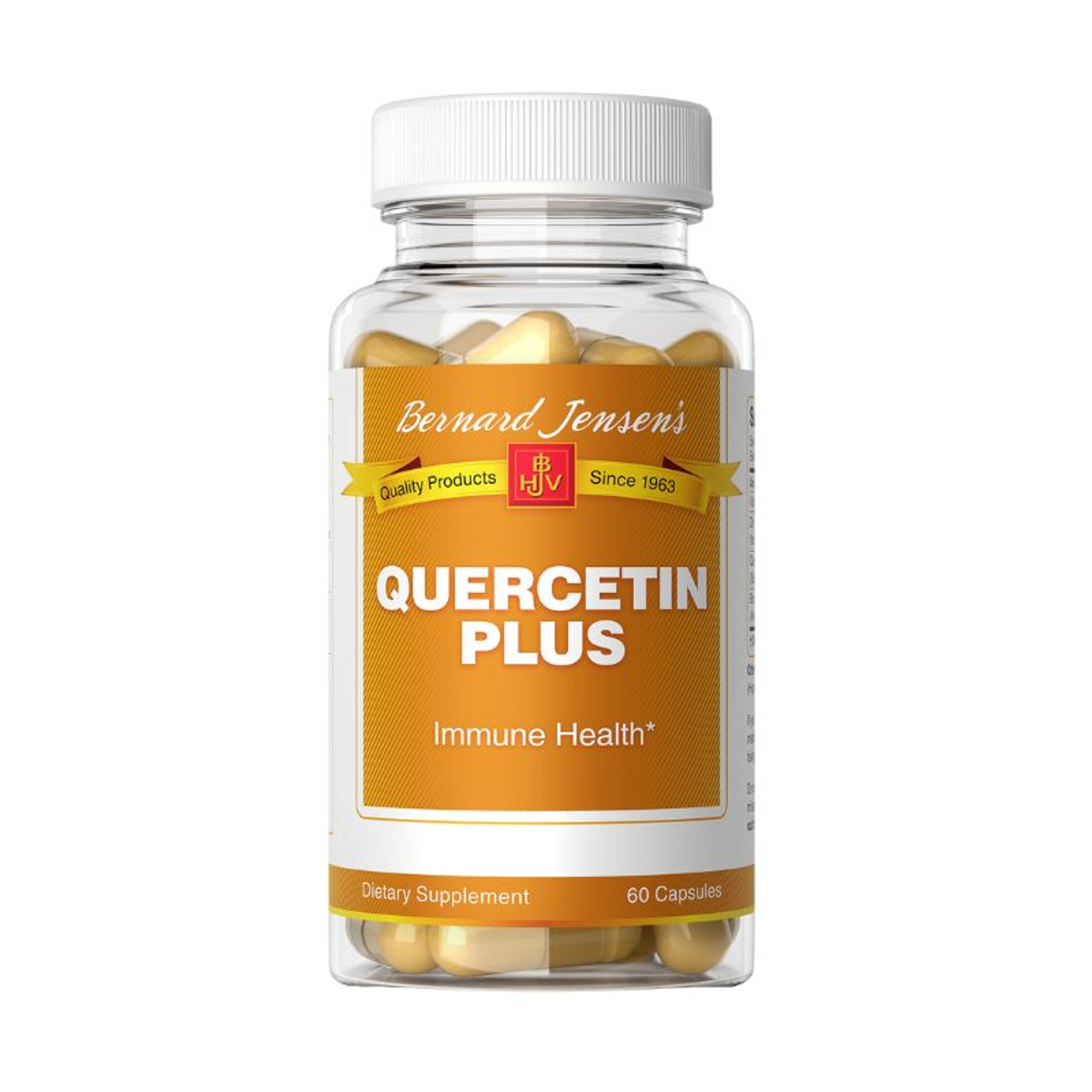 Quercetin Plus, 60 vegetarian capsules - Bernard Jensen Products