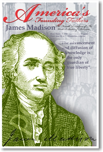 President James Madison - America's Founding Fathers