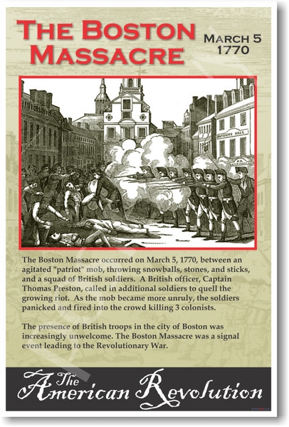 The American Revolution - The Boston Massacre