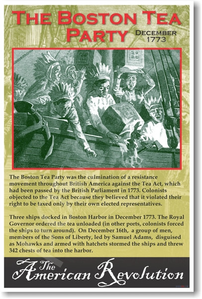 The Boston Tea Party - The American Revolution