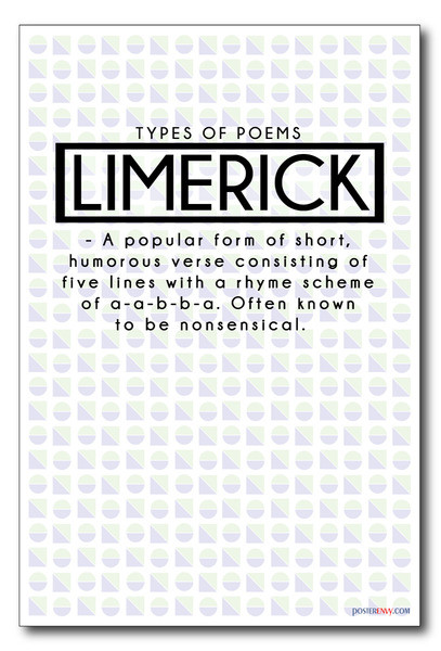 Limerick - NEW Classroom Reading and Writing Poster