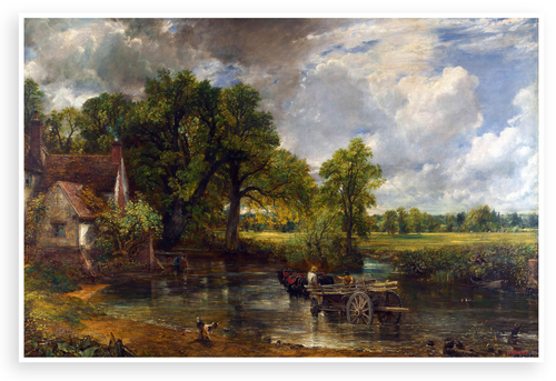 Constable Hay Wain Landscape Rural English Countryside 12x18 US Made Poster