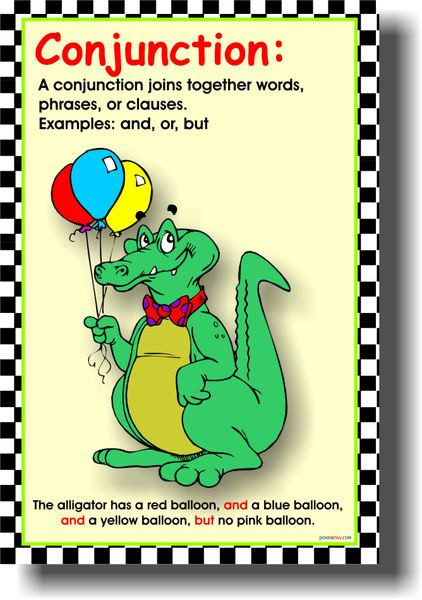Conjunction - Language Arts Classroom Poster