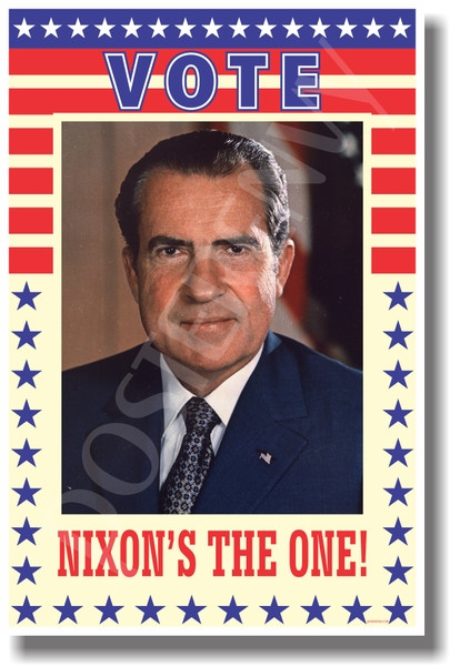Vote for Nixon - NEW Political Poster