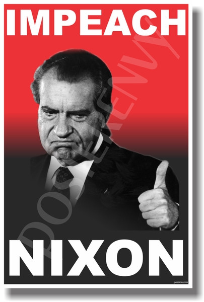 Impeach Nixon - NEW Political Poster