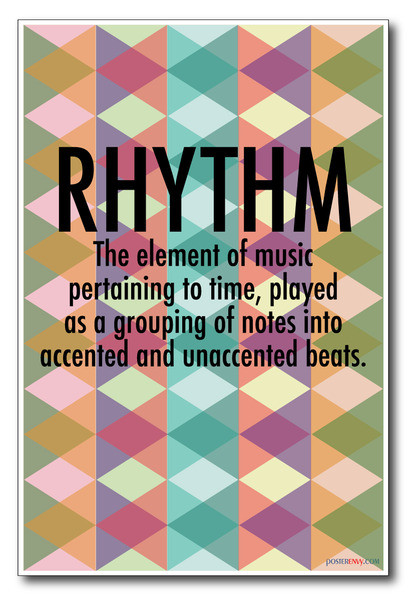 Rhythm - NEW Music Poster