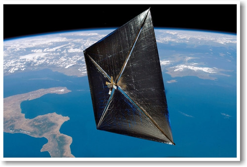 New Horizons Spacecraft - Space Poster