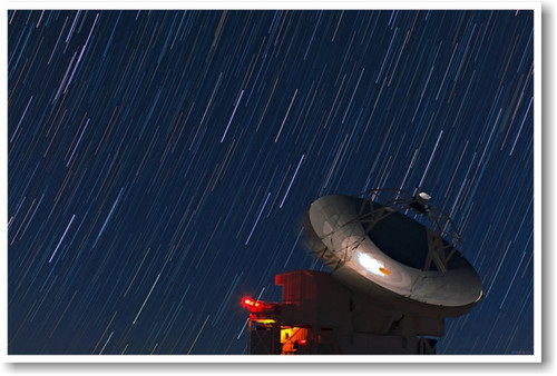 Stars Rush By - NEW Astronomy Science Poster