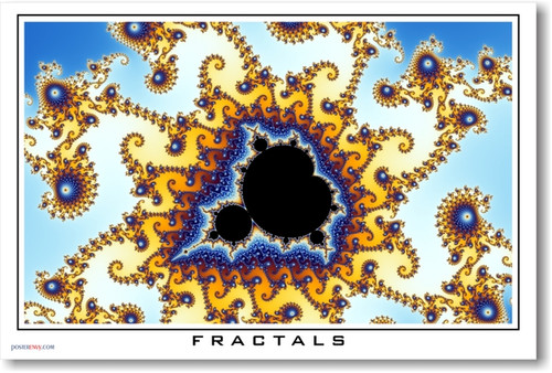 Fractals #4 - Classroom Math Poster