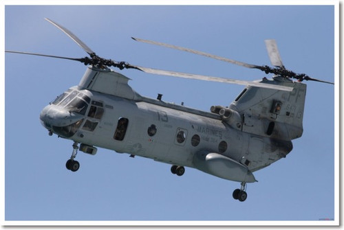 Boeing Vertrol CH46 Sea Knight Helicopter