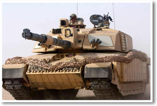 UK Challenger II Battle Tank