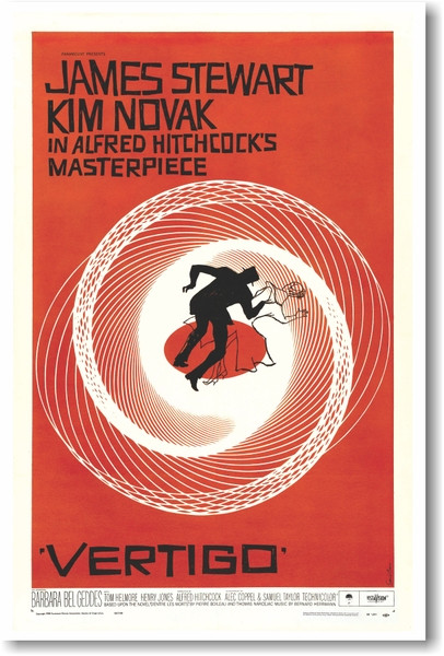 Vertigo - NEW Vintage Reprint Poster