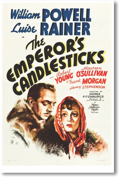 The Emperor's Candlesticks - NEW Vintage Reprint Poster