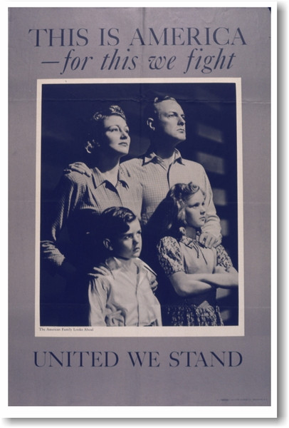 This Is America - NEW Vintage WW2 Reprint Poster