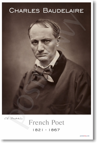 Charles Baudelaire - NEW Famous Person Poster