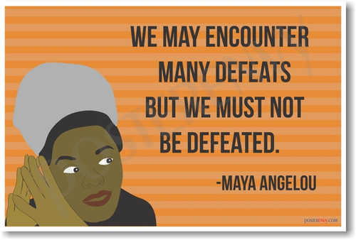 Maya Angelou - NEW Famous Person Poster