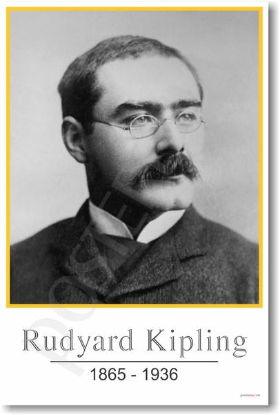 Rudyard Kipling - NEW Famous Person Poster