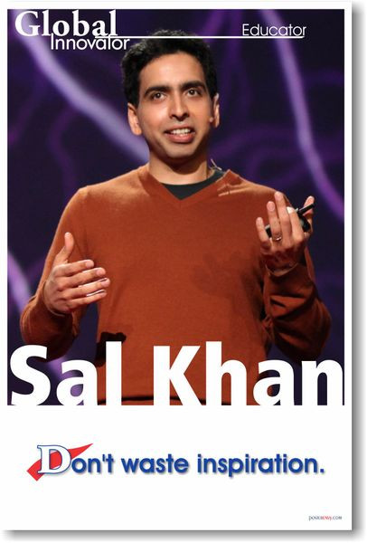 Sal Khan - "Don't Waste Inspiration"