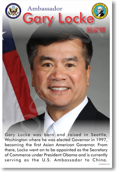 Ambassador Gary Locke - First Asian American Governor