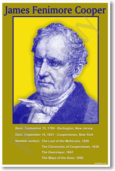 James Fenimore Cooper - American Author