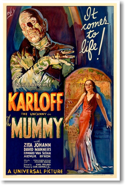 The Mummy - NEW Vintage Reprint Poster