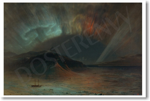 Aurora Borealis by Frederic Edwin Church 1865 - NEW Fine Arts Poster