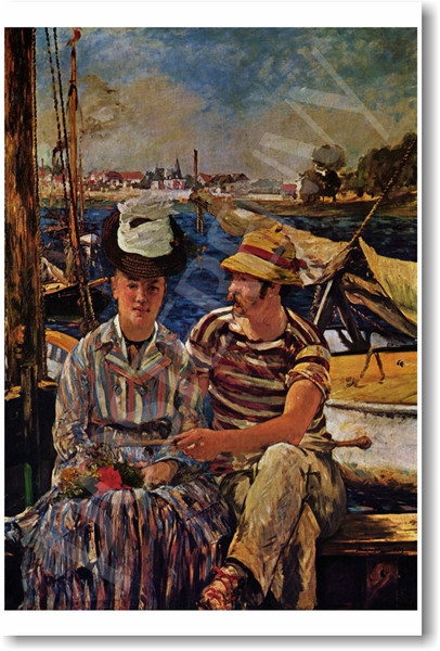 Argenteuil by Edouard Manet 1874
