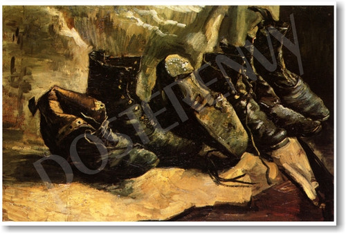 Three Pair of Shoes 1886 - Vincent van Gogh