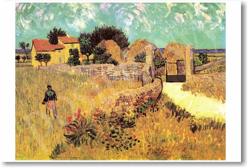 Farmhouse in Provence 1888 - Vincent van Gogh