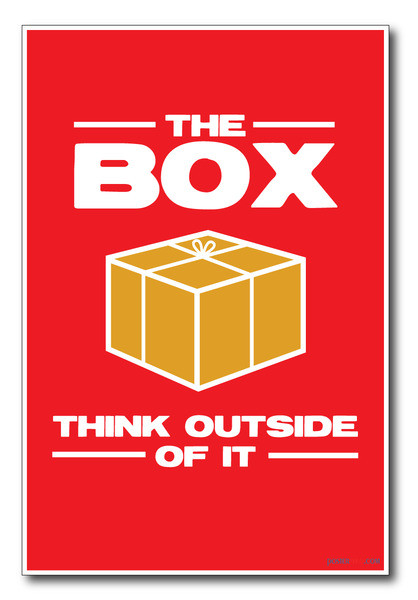The Box - NEW Classroom Motivational Poster