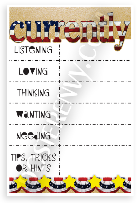 Currently Listening Loving Thinking Wanting Needing Tips Classroom 12x18 US Made Poster