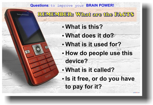 Questions to Improve Your Brainpower! - Cellphone