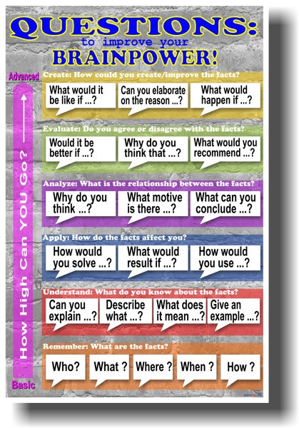 PosterEnvy - Questions to Improve Your Brainpower! - POSTER