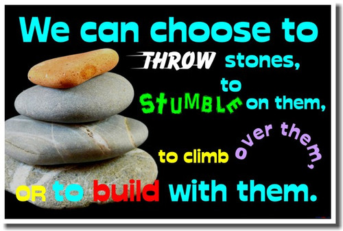 We Can Choose to Throw Stones