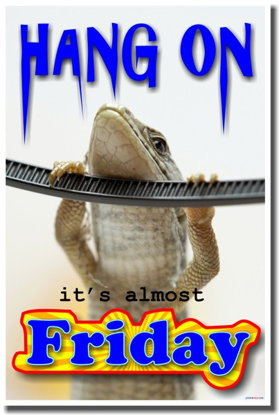 Hang On it's Almost Friday