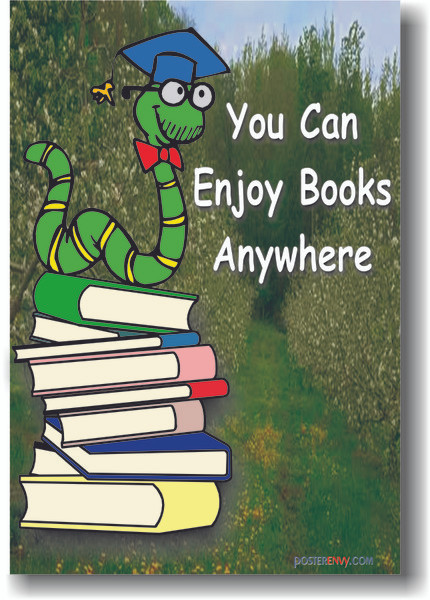You Can Enjoy Books Anywhere