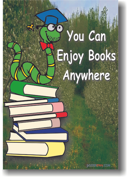 You Can Enjoy Books Anywhere