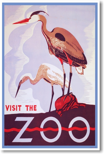 Visit the Zoo - Cranes