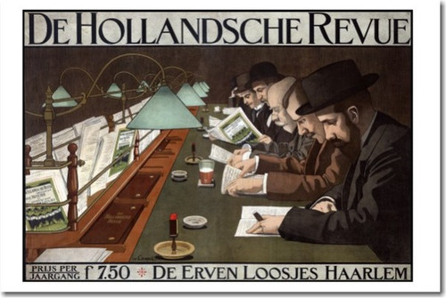 De Hollandsche Revue - Dutch Art Print