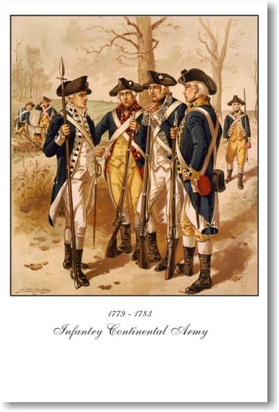 Infantry Continental Army 1779 -1783