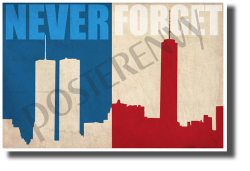 Never Forget - New Motivational Poster (cm1130)