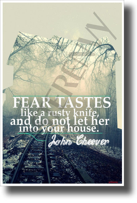 John Cheever Quote Poster